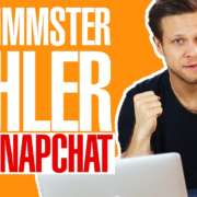 Der größte Fehler bei Snapchat