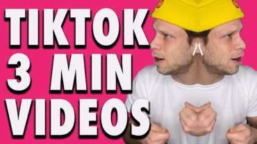 TikTok testet 3 Minuten Videos