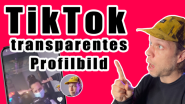 Transparentes TikTok Profilbild erstellen