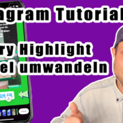 🚀 Instagram Story Highlight in Reels umwandeln – Tutorial